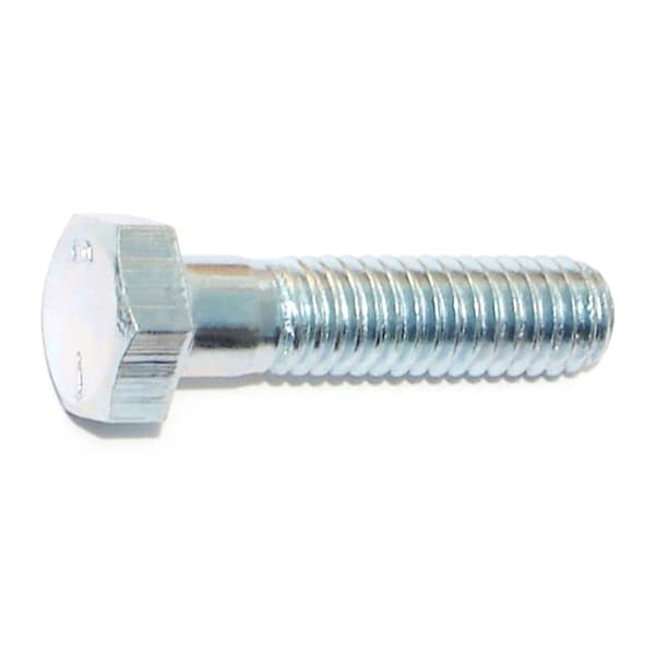Midwest Fastener Grade 5, 5/16"-18 Hex Head Cap Screw, Zinc Plated Steel, 1-1/4 in L, 12 PK 60363 - main